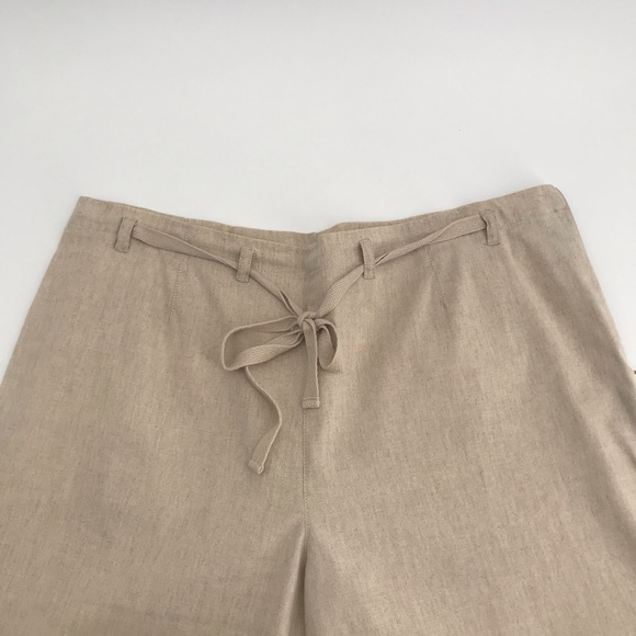 J. Jill Pants - Stretch Linen Wide Leg Pants J Jill